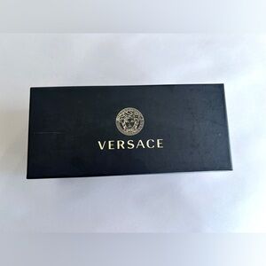 Versace Eyeglass Storage Box Black Gold Sunglass sunglasses eyeglasses Case